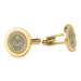 Gold McDaniel Green Terror Cufflinks