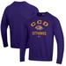 Men's Under Armour Purple CCD CityHawks All Day Fleece Pullover Sweatshirt