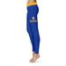 Women's Royal San Jose State Spartans Solid Yoga Leggings