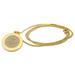 Gold Kean University Cougars Pendant Necklace