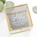 Personalization Mall God Bless Communion Personalized Jewelry Box Metal in Yellow | 1.25 H x 7 W x 4 D in | Wayfair 32847-G