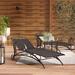 Astoria Grand Oshin Chaise Lounge Wicker/Rattan in Black | 27 H x 26 W x 73 D in | Outdoor Furniture | Wayfair THRE5001 29495988