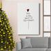 The Holiday Aisle® Love Is Spirit B.W. Premium Gallery Wrapped Canvas - Ready To Hang Metal in Black/Blue/Green | 48 H x 32 W x 1 D in | Wayfair