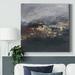 Orren Ellis Mountains In The Mist II-Premium Gallery Wrapped Canvas - Ready To Hang Canvas in Black/Brown/Gray | 24 H x 24 W x 1 D in | Wayfair