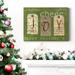 The Holiday Aisle® Joy Tags- Premium Gallery Wrapped Canvas - Ready To Hang Canvas, Solid Wood in White | 48 H x 36 W x 1 D in | Wayfair