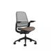 Steelcase Series 1 Task Chair Upholstered/Mesh in Black | 41.25 H x 23.5 W x 27 D in | Wayfair SXJR5YQ44R8JKLGW2Y