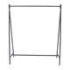 Rebrilliant 47.42" Clothes Rack Freestanding Garment Rack Clothes Display Stand Metal in Black | 55.11 H x 15.74 W x 47.42 D in | Wayfair