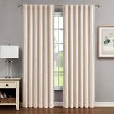 Creative Home Ideas Collins Blackout Window Curtain, Room Darkening, Thermal Insulated, Branch, Back Tab, 2 Panels, 2 Tiebacks