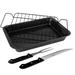 4-Piece Non-Stick Carbon Steel Roaster Set