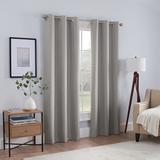 Eclipse Khloe 100% Absolute Zero Blackout Solid Textured Thermaback Curtain Panel