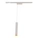 WAC Silo 2020 White and Gold LED Track Mini Pendant