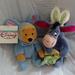 Disney Toys | Disney Store Winnie The Pooh & Eeyore Plushies In Bunny Suits | Color: Yellow | Size: Osg