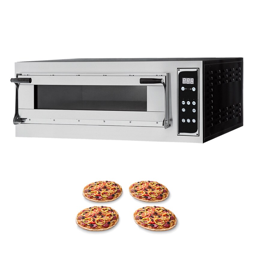 Pizzaofen Virtuoso Vollschamott digital - 1 Kammer 4 Pizzen Ø 350 mm Image