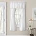 One Allium Way® Solid Semi-Sheer Rod Pocket Single Curtain Panel Metal | 72 H x 40 W in | Wayfair 712FB8AB08E4402D8F8D633C1ED17F20