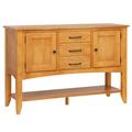 Selections Sideboard with Large Display Shelf - Sunset trading DLU-1122-SB-LO