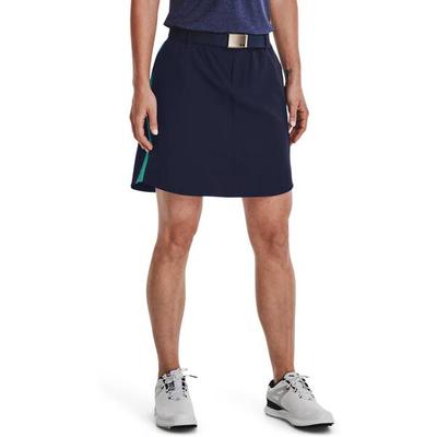 UNDER ARMOUR Damen Shorts Links Woven Skort, Größe 10 in Blau