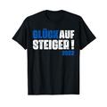 Schalke Aufstieg 1. Liga 2022 Glück Auf Steiger Schalker T-Shirt