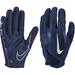 Nike Vapor Jet 7.0 Adult Football Gloves Navy/White