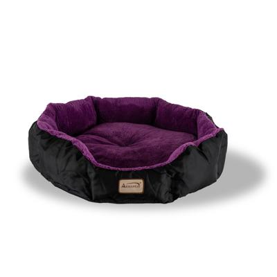 Armarkat Large, Soft Cat Bed In Purple And Black -...
