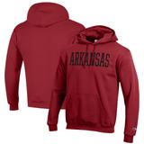 Men's Champion Cardinal Arkansas Razorbacks Eco Powerblend Pullover Hoodie