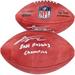 Jonathan Taylor Indianapolis Colts Autographed Wilson Duke Full Color Pro Football with "2021 Rushing Champion" Inscription