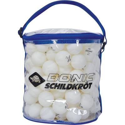 SCHILDKRÖT Ball Donic-Schildkröt Tischtennisball Jade, Poly 40+ Qualität, 144 Stk. in Tragetasche, w, Größe - in Weiß