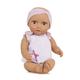 Babi BAB7225Z Baby Kleidung in Pink Weiß und Schnuller – Weiche 36 cm Puppe mit mittlerem Hautton und braunen Augen – Spielzeug ab 2 Jahren, '14" BABY DOLL W/2PC BODY SUIT & PINK HEADBAND, Bunt