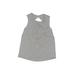 Disney Parks Tank Top Gray Solid Scoop Neck Tops - Kids Girl's Size X-Small