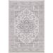 White 84 x 60 x 0.39 in Area Rug - Concord Global Trading Oriental Machine Woven Area Rug in IVORY Polypropylene | 84 H x 60 W x 0.39 D in | Wayfair