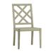 Summer Classics Haley Patio Dining Side Chair w/ Cushions Wood in Brown | 36.25 H x 20.75 W x 24.75 D in | Wayfair 294727+C2656101N