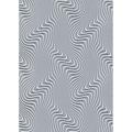 Orren Ellis Concord Wallcoverings Abstract Modern Textured Wallpaper Featuring Geometric Figures 3D Patterns, Grey Geen | 21 W in | Wayfair