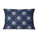 East Urban Home Floral Lumbar Pillow Eco-Fill/Polyester in Blue/Navy | 18 H x 24 W x 6 D in | Wayfair DE83780BF9974B4093F863F0BCB18B38