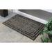 Latitude Run® 30 x 18 Non-Slip Outdoor Doormat Plastic in Black | 30 H x 18 W x 0.25 D in | Wayfair 9F32BA60BDB4489980AD6C06F9573F62