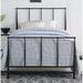 Freeport Brown Twin Size Metal Bed Frame