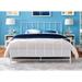 Freeport White King Size Metal Bed Frame