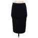 Vince Camuto Casual Skirt: Black Solid Bottoms - Women's Size X-Small