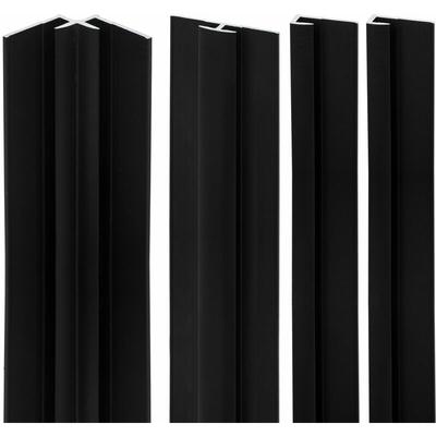 Schulte - Verkleidungsplatte DecoDesign Zubehörset von beinhaltet 2 Endprofile, 1 Eckverbinder in Image