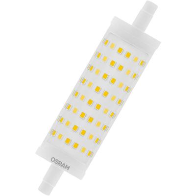 Dimmbare led Stablampe mit R7s Sockel, LED-Röhre mit 15W, Ersatz für 125W-Glühbirne, Warmweiss