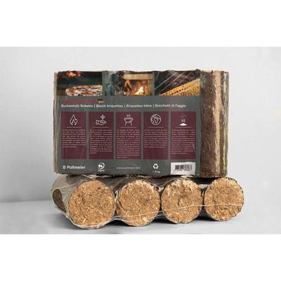 Buri - Pollmeier Buchenholzbriketts 6kg Holzbriketts Buchenbriketts Brennholz Kaminholz Image