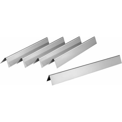 Edelstahl Flammenverteiler Set (5 Stück) 44,7 x 6 cm Aromaschienen - Bbq-toro Image
