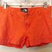 The North Face Shorts | Orange Cotton/Linen Short Shorts. The North Face. Wmns Sz 8. | Color: Orange | Size: 8
