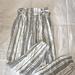 American Eagle Outfitters Pants & Jumpsuits | American Eagle Paper Bag Capri Dress Pants. | Color: Gray/White | Size: Xs