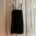 Zara Dresses | Black Zara Dress Size Xs 10/10 | Color: Black | Size: Xs