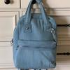Disney Bags | Disney Light Blue Denim Backpack | Color: Blue | Size: H 14” W 10 3/4” D 6”