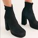 Free People Shoes | Free People Smyth Leather Platform Boots | Color: Black | Size: 6