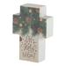 The Holiday Aisle® Coriene Oh Holy Night in Green/White/Yellow | 3 H x 3 W x 1 D in | Wayfair 59DB2E4B42404F16BBD01F9F91673FB6