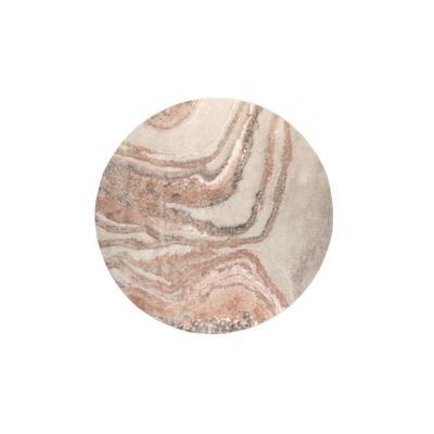 Zuiver »Solar« Teppich round grey/terra Ø240cm Image