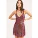 Free People Dresses | Free People Gold Rush Sequin Mini Dress Wine | Color: Red | Size: S