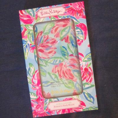 Lilly Pulitzer Cell Phones & Accessories | Lilly Pulitzer Totally Blossom Mobile Charger Battery Pack | Color: Blue/Pink | Size: Os
