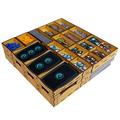 SMONEX Organizer Compatible with 7 Wonders 2nd Edition Board Game and Expansions - Awesome Hand-Crafted Board Game Organizers and Storage Box - Board Game Accessories